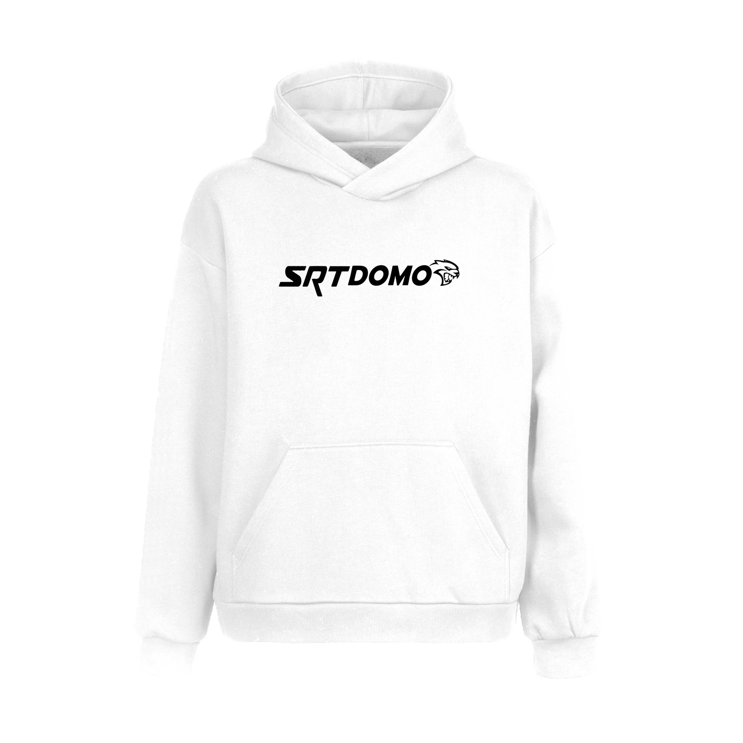 SRTDOMO Graphic Collage Hoodie White