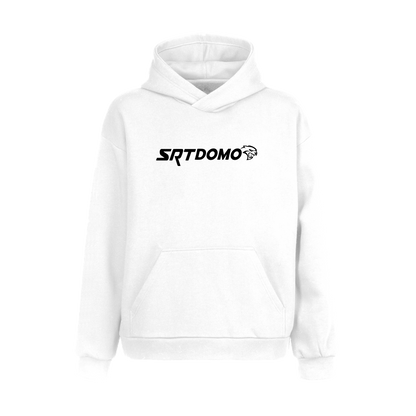 SRTDOMO Graphic Collage Hoodie White