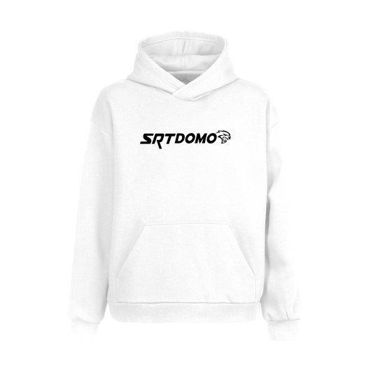 SRTDOMO Graphic Collage Hoodie White