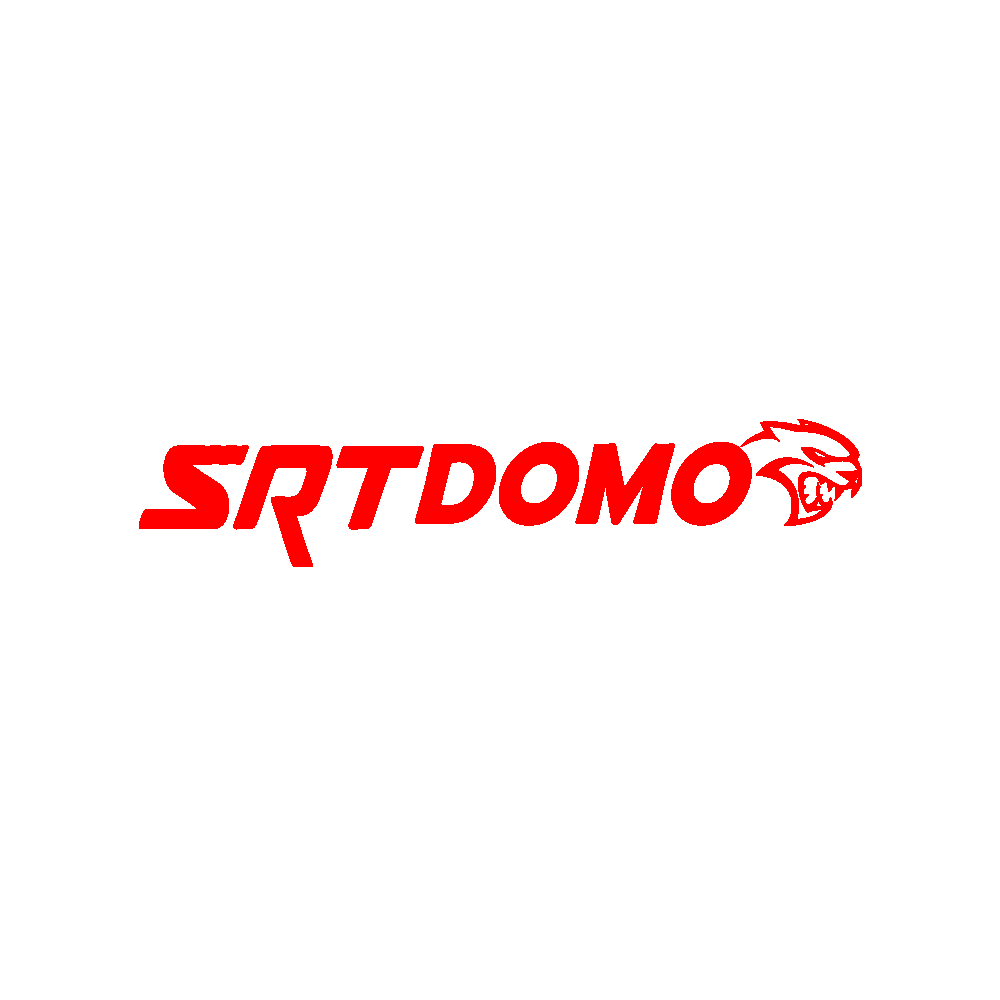 SRTDOMO Logo Sticker