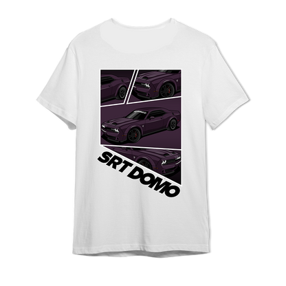 SRTDOMO Graphic Collage T Shirt White